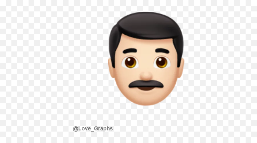 Emojis Faces Love Graphs Stickers For Telegram - Man In Tuxedo Emoji Apple,Emojis Faces