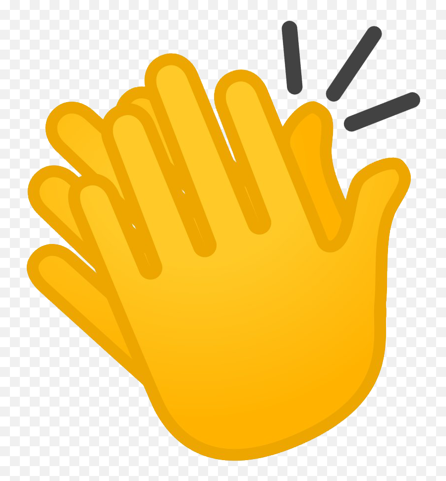 Clapping Hands Emoji Png Clipart - Transparent Clapping Emoji Png,Emoji Hands
