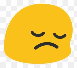 Emoji - Android Sad Blob