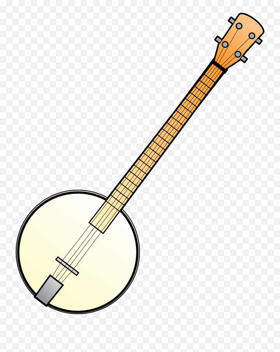 Banjo String Instrument Transparent - Banjo Clipart Emoji,Banjo Emoji
