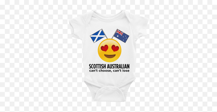 Scottish Australian Baby Romper - Puerto Rican Mommy Onesie Emoji,Scottish Emoji