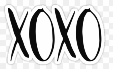 XOXO Hugs and Kissesu0027 Sticker by pencreations - Xoxo Stickers Emoji
