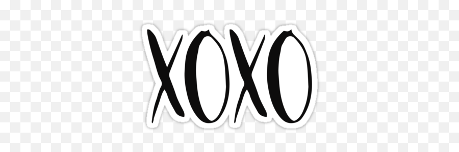Xoxo Hugs And Kissesu0027 Sticker By Pencreations Hug - Xoxo Stickers Emoji,Xoxo Emoji