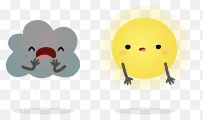 The rainbow explanation Behance - Cartoon Emoji