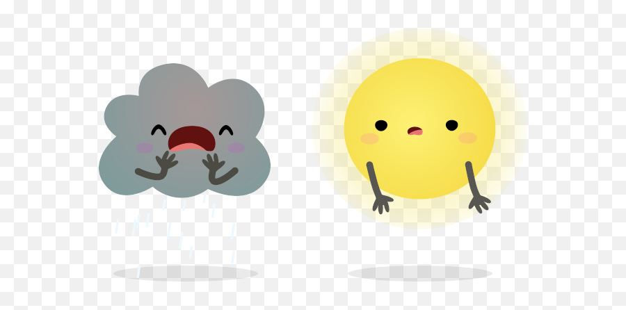 The Rainbow Explanation On Behance - Cartoon Emoji,Rainbow Emoticon