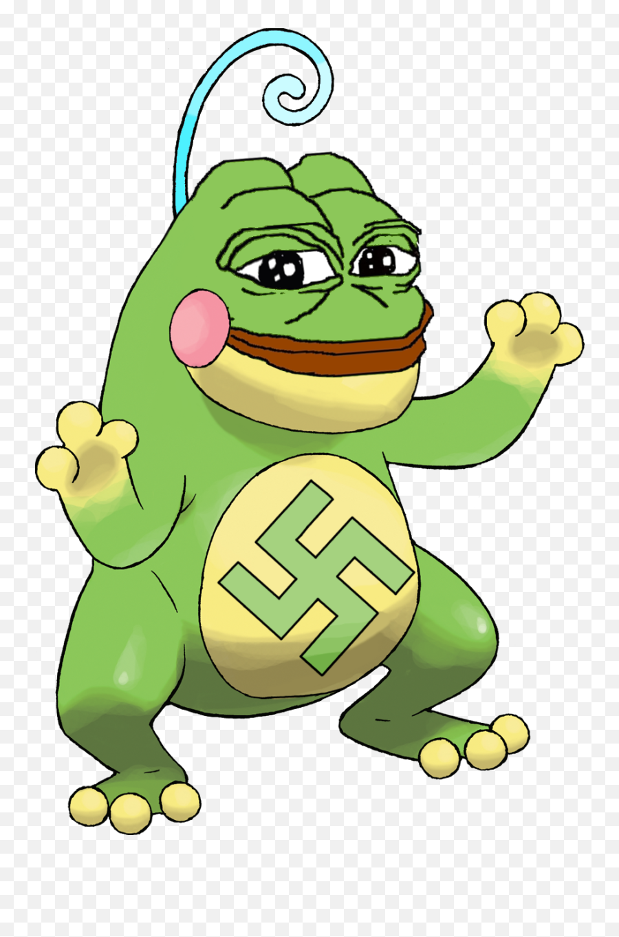 Nazi Pepe Transparent Png Clipart - Pepe Png Emoji,Nazi Emoticons