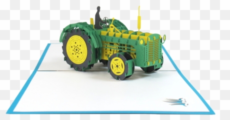Tractor Pop Up Card - Make 3d Pop Up Cards Emoji,Tractor Emoji