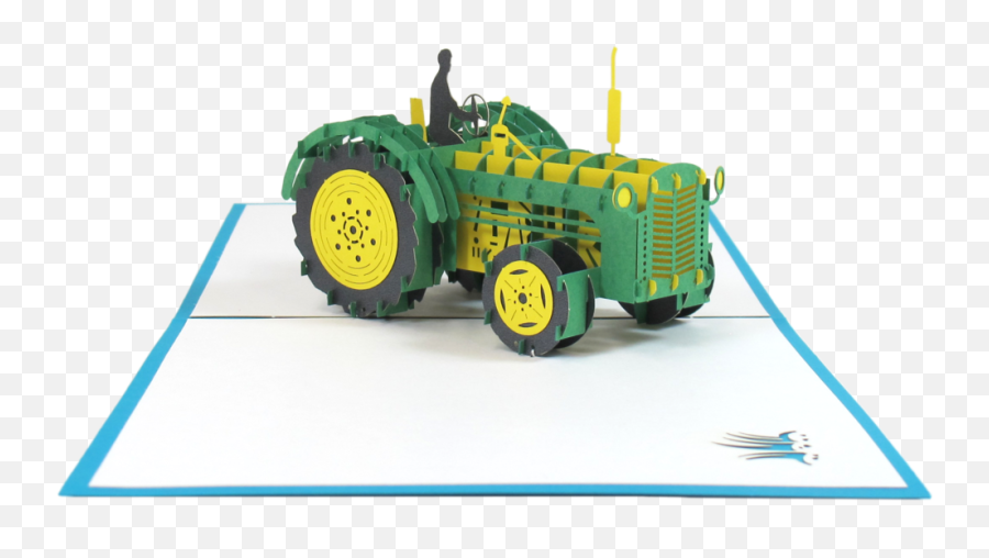 Tractor Pop Up Card - Make 3d Pop Up Cards Emoji,Tractor Emoji