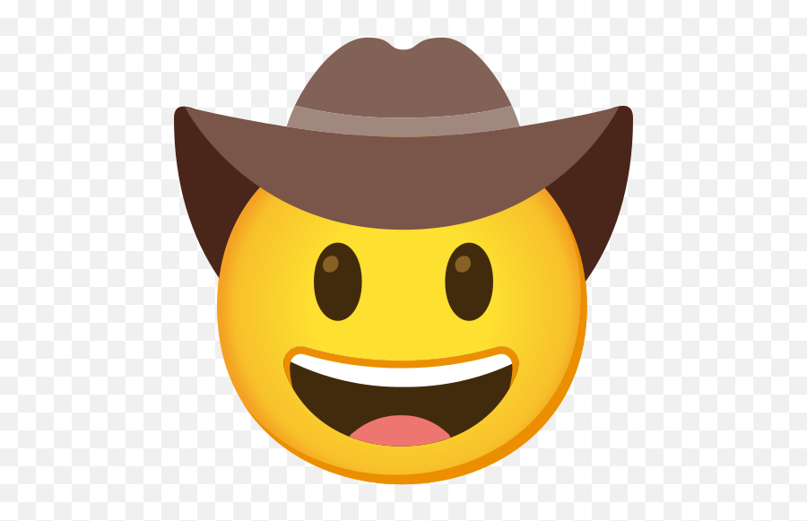 Cowboy Hat Face Emoji - Emoji Com Chapeu,Party Hat Emoji