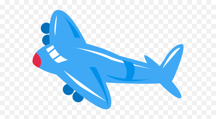 Airplane Clipart Free Svg File - Monoplane Emoji,Emoji Airplane