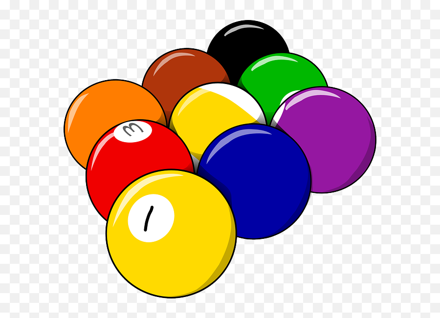 Free Image On Pixabay - Ball Billiards Snooker Sport 9 Balls Clipart Emoji,Eight Ball Emoji