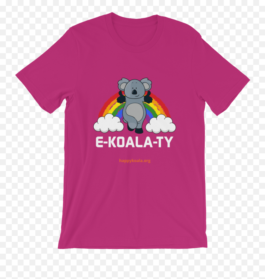 E - Koalaty Koala Supports Pride And Lgbt Movementunisex Just A Kid From Akron Shirt Emoji,Bi Pride Flag Emoji