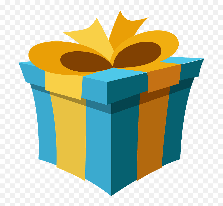 Wrapped Gift Emoji Clipart Free Download Transparent Png - Gift Emoji Png,Emoji Birthday Gifts