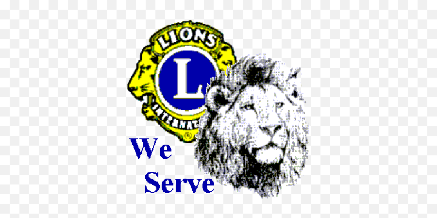 Free Lions Club Logos Sponsored By The Leones De La Noche - Clip Art Lions Club International Logo Emoji,Clubs Emoji