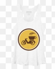 Motorcycle Womenu0027s Racerback Tanks Design By Humans - Sleeveless Emoji,Motorcycle Emoticon