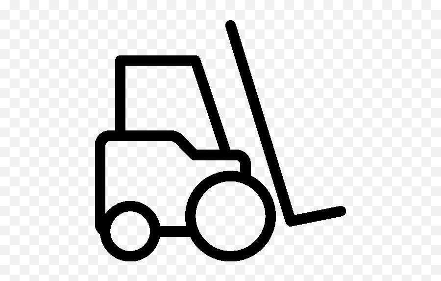 Industry Fork Truck Icon - Forklift Icon Png Emoji,Forklift Emoji