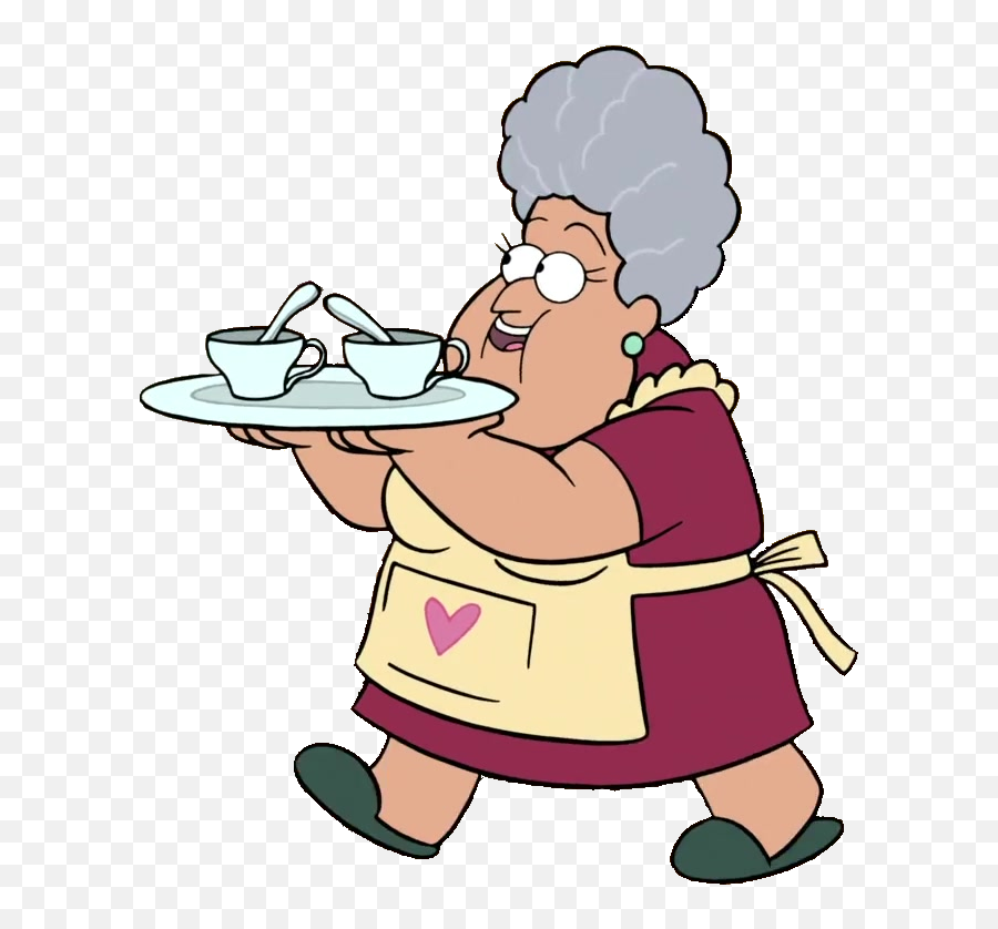 Grandma Png - Gravity Falls Abuelita Emoji,Car Grandma Flower Emoji