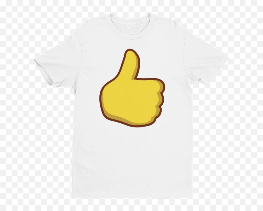 Thumbs Up Emoji Short Sleeve Next Level - Lgbt T Shirts,Emoji Thumb