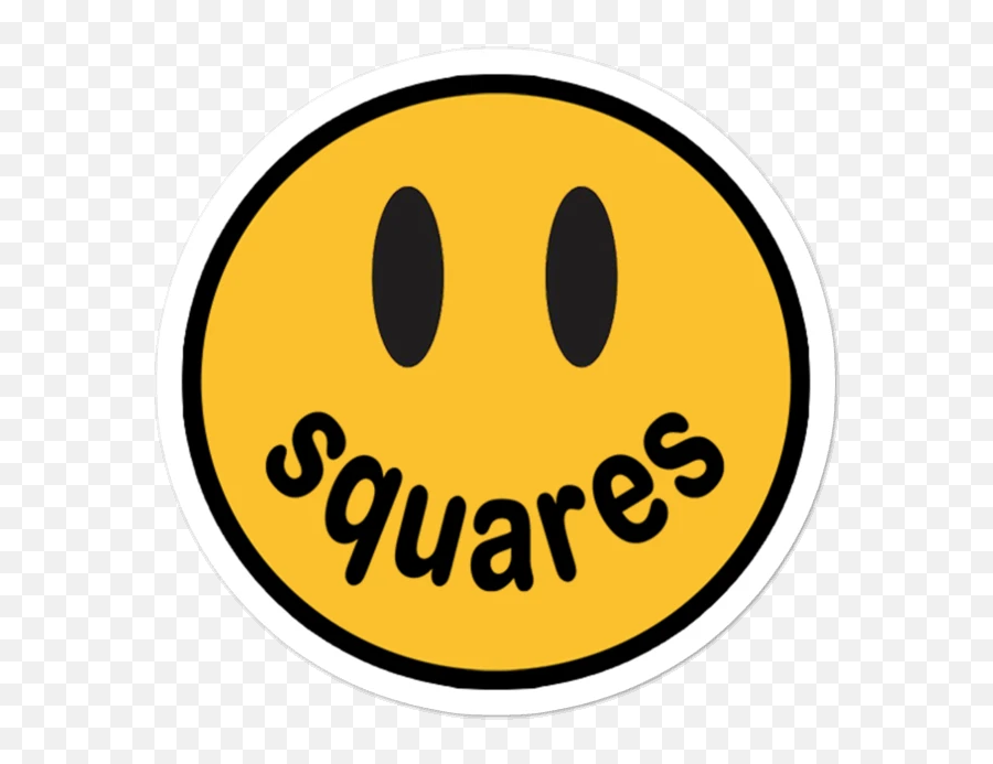 Squares Smiley - Circle Emoji,Sticker Emoticon