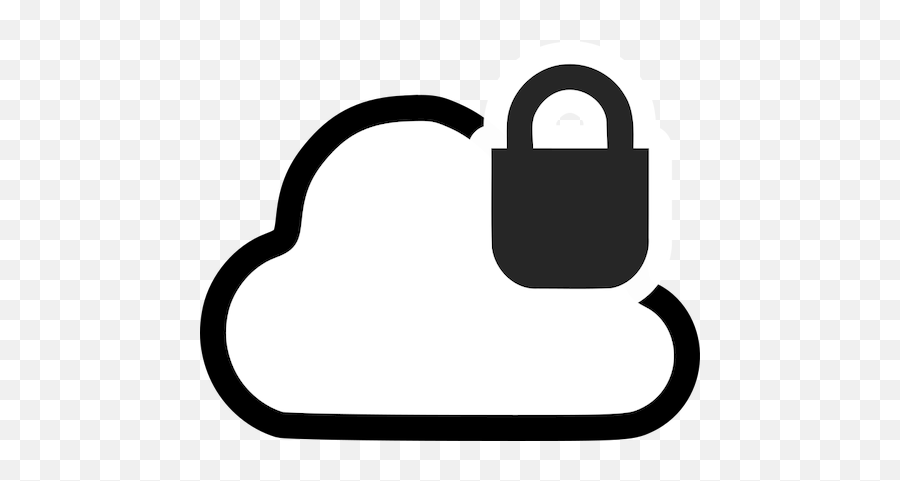 Secure Cloud - Cloud Clipart Emoji,Emojis For Microsoft Word
