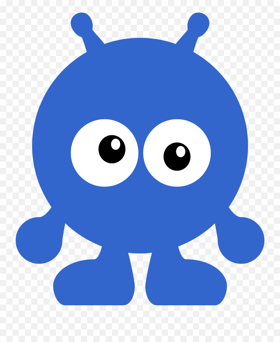 Eye Clipart Alien Eye Alien - Clip Art Emoji,Blue Alien Emoji