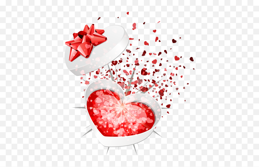 Love Sparkle Gift Red Ftestickers Burst - Heart Gift Emoji,Gift Heart Emoji