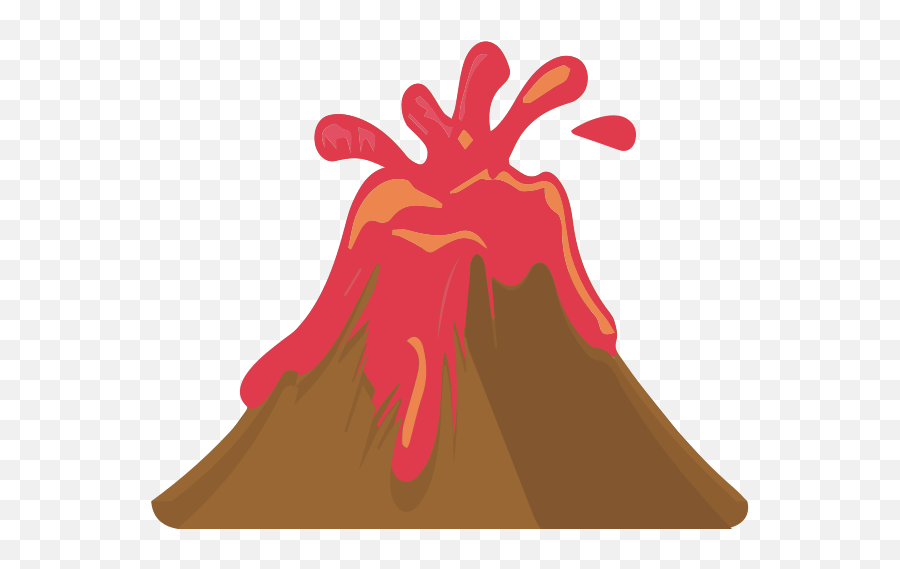 Emojione1 1f30b - Volcano Cartoon Png Emoji,Octopus Pen Emoji