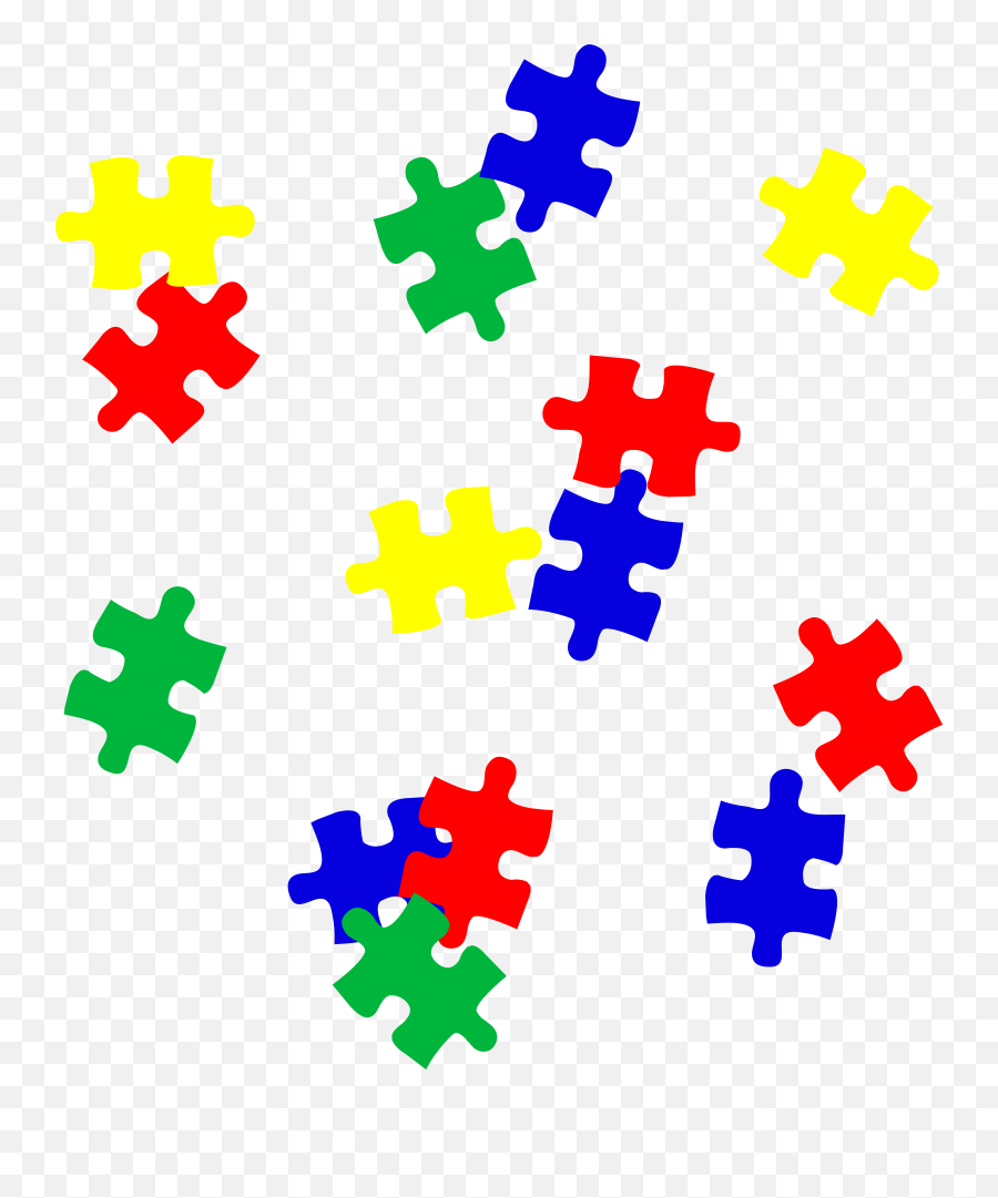 Pieces Emoji Transparent Png Clipart Free Download - Puzzle Piece Autism Clipart,Emoji Puzzles