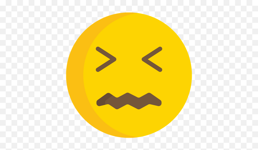Confounded Face Emoji Icon Of Flat - 3d Thinking Emoji Gif,Confounded Face Emoji
