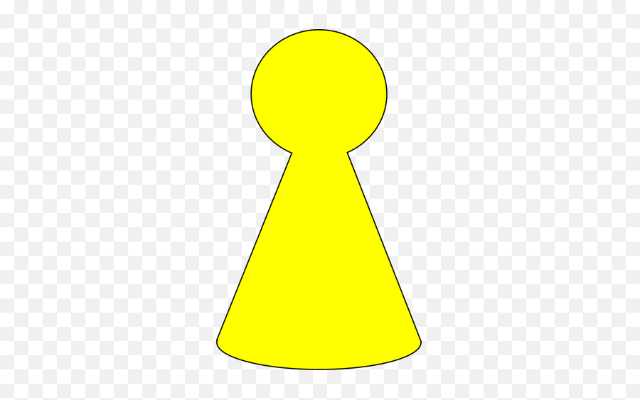 Yellow Chess Piece - Game Piece Clipart Emoji,Queen Chess Emoji