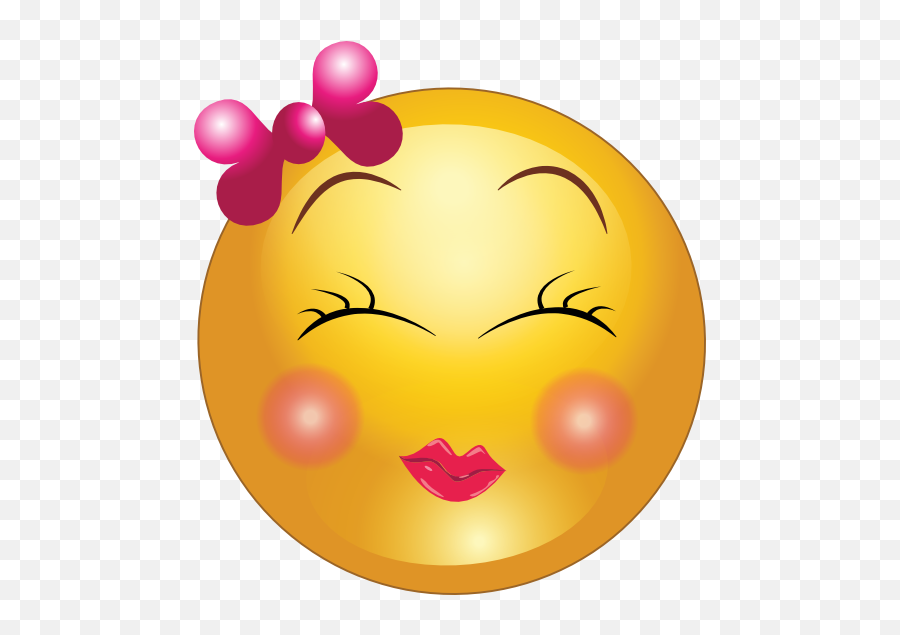 Pin - Smiley Face Girl Emoji,Omg Emoji