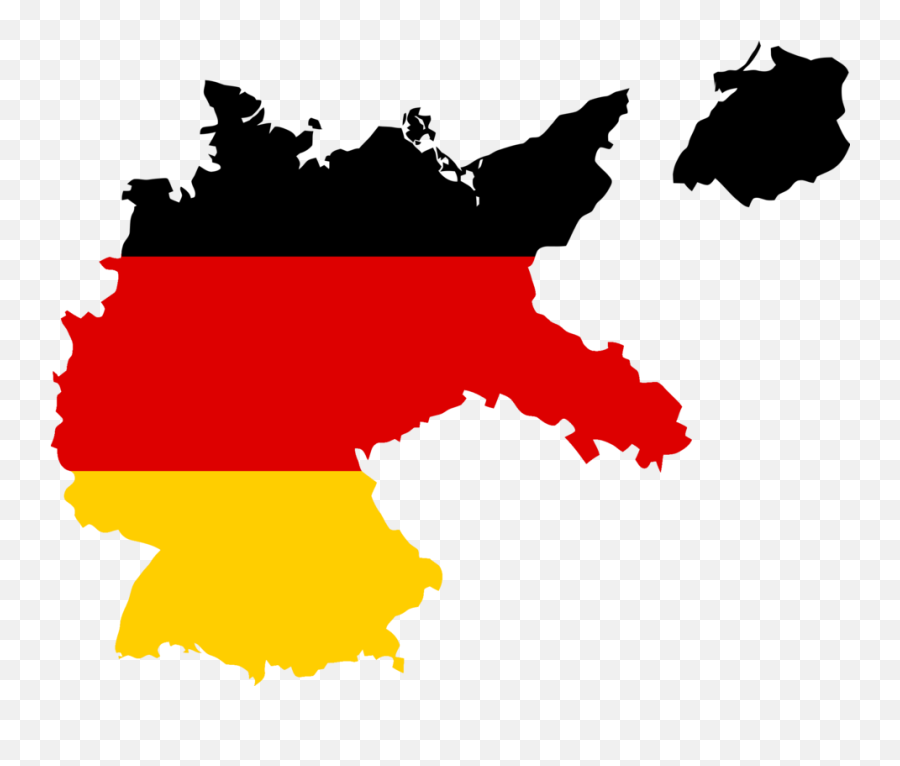 Germany Clipart Map Germany Map - Germany Map With Flag Emoji,German Flag Emoji