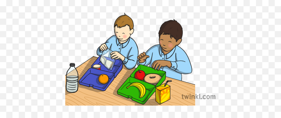 Sclunchbox Lunchbox Students Table Lunch Box - Cartoon Emoji,Emoji Lunch Box