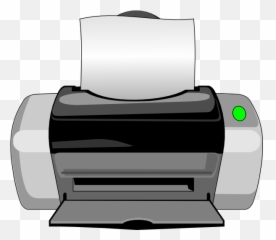 Clipart Of Printer - Printer Clipart Png Emoji,Printer Emoji