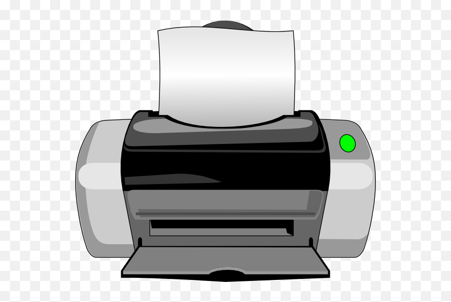 Clipart Of Printer - Printer Clipart Png Emoji,Printer Emoji