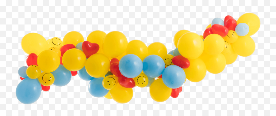 Emoji Balloon Garland Kit - Bead,Holly Emoji