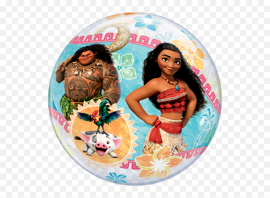 Download Disney Moana Bubble - Moana Balloon Emoji,Disney Emoji Moana