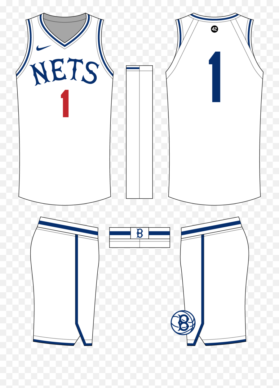 Brooklyn Nets Redesign - Concepts Chris Creameru0027s Sports Concept Brooklyn Nets Jersey Design Emoji,Yen Emoji