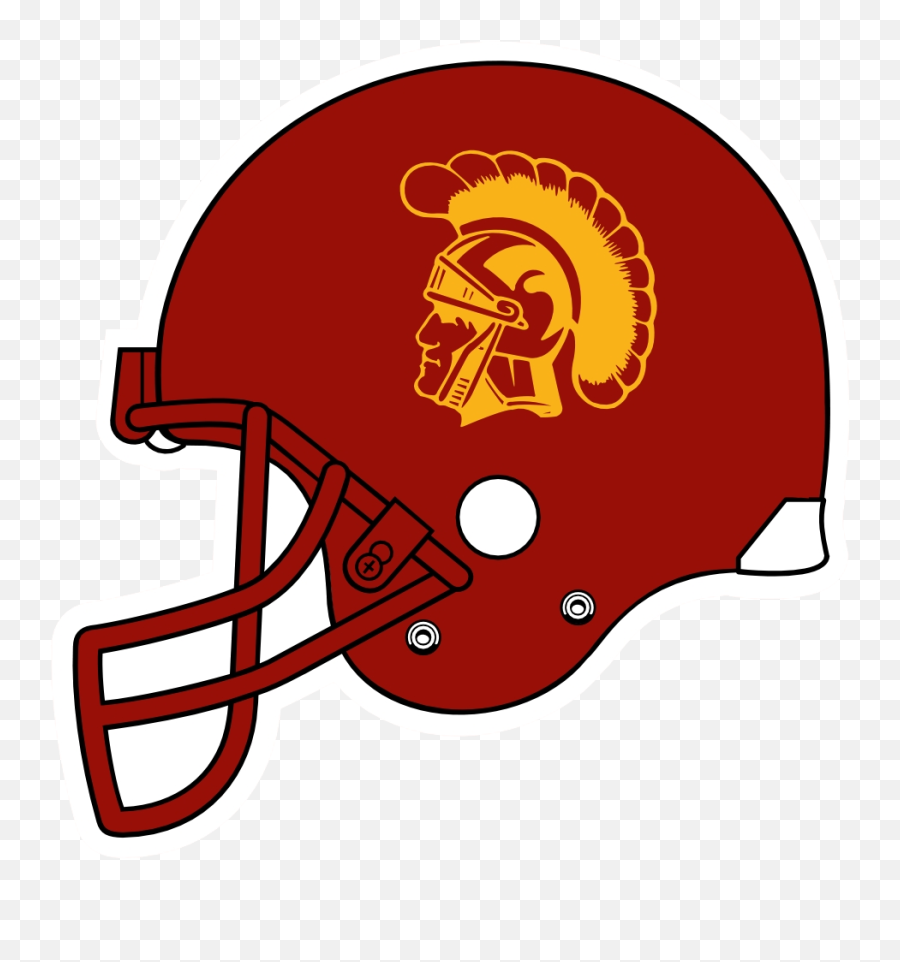 Usc Football Helmet Clipart - Usc Trojans Helmet Png Emoji,Utah Utes Emoji