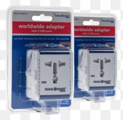 2 - Pack Conair TravelSmart AllinOne Adapter In Emoji