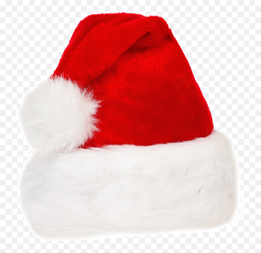 Santa Claus - Beanie Emoji,Black Santa Emoji Pillow