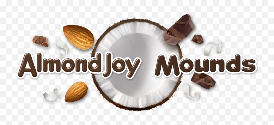 Almond Joy Snack Size Candy Bars Hy - Vee Aisles Online Transparent Almond Joy Logo Emoji,Chocolate Milk Emoji