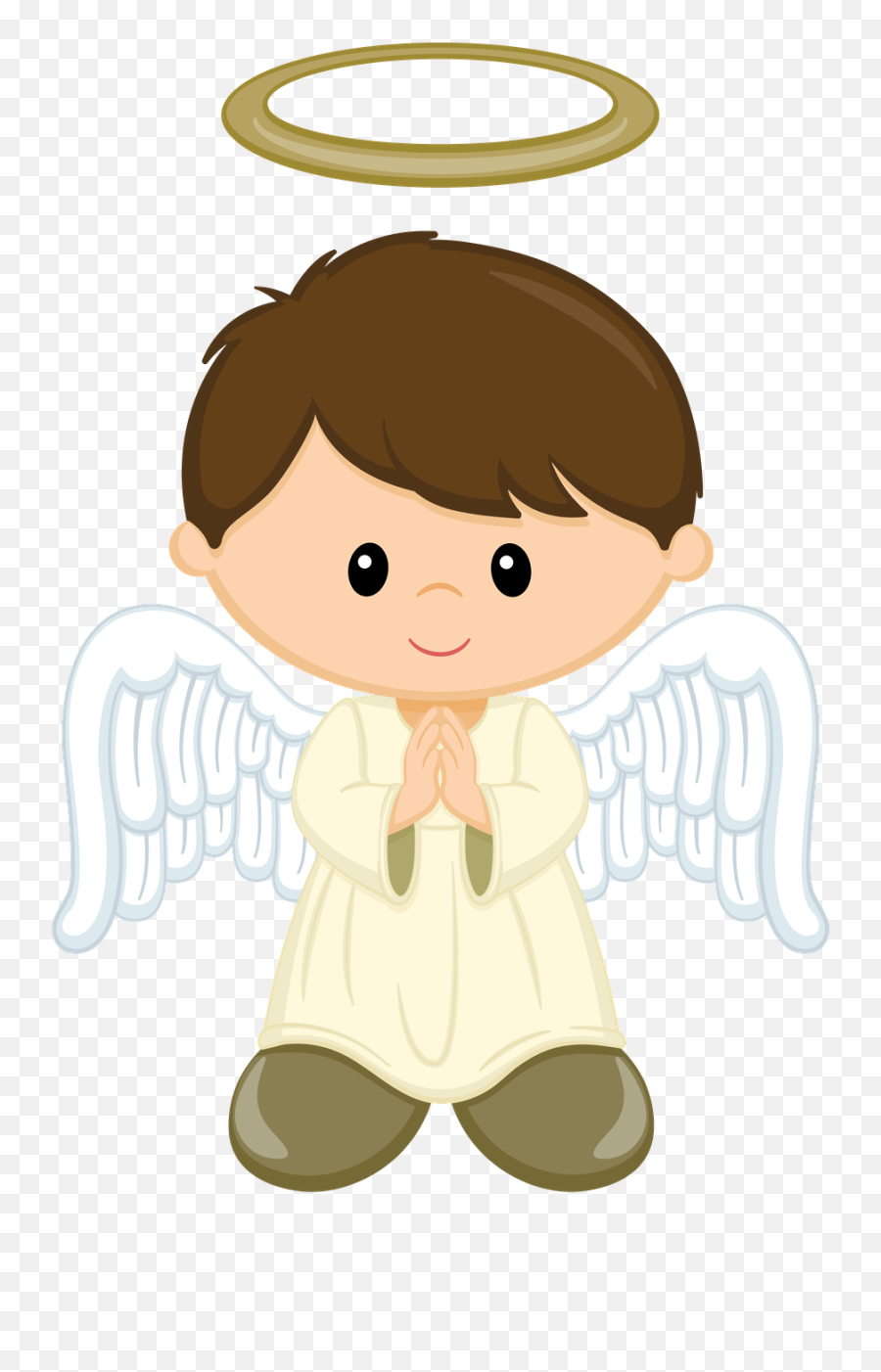 Angel Boy Clipart Png - Angels Clipart Emoji,Emoji Angelito