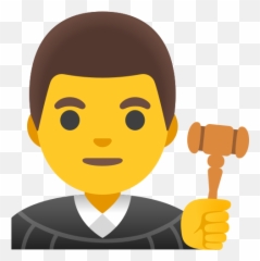 Man Judge Emoji - Docteur