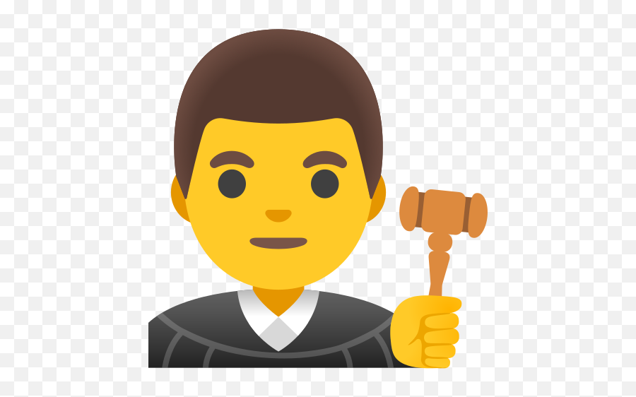Man Judge Emoji - Emoji Docteur,Judge Emoji