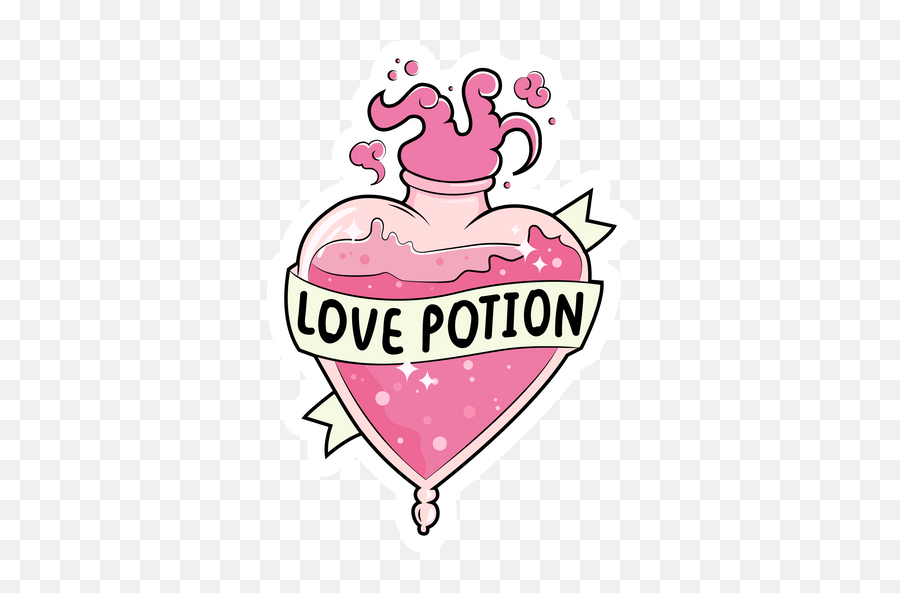 Love Potion Sticker - Love Potion Sticker Emoji,Potion Emoji