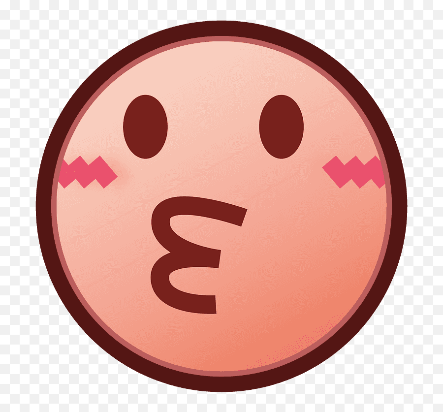 Kissing Face Emoji Clipart Free Download Transparent Png - Emoji,Kiss Wink Emoji