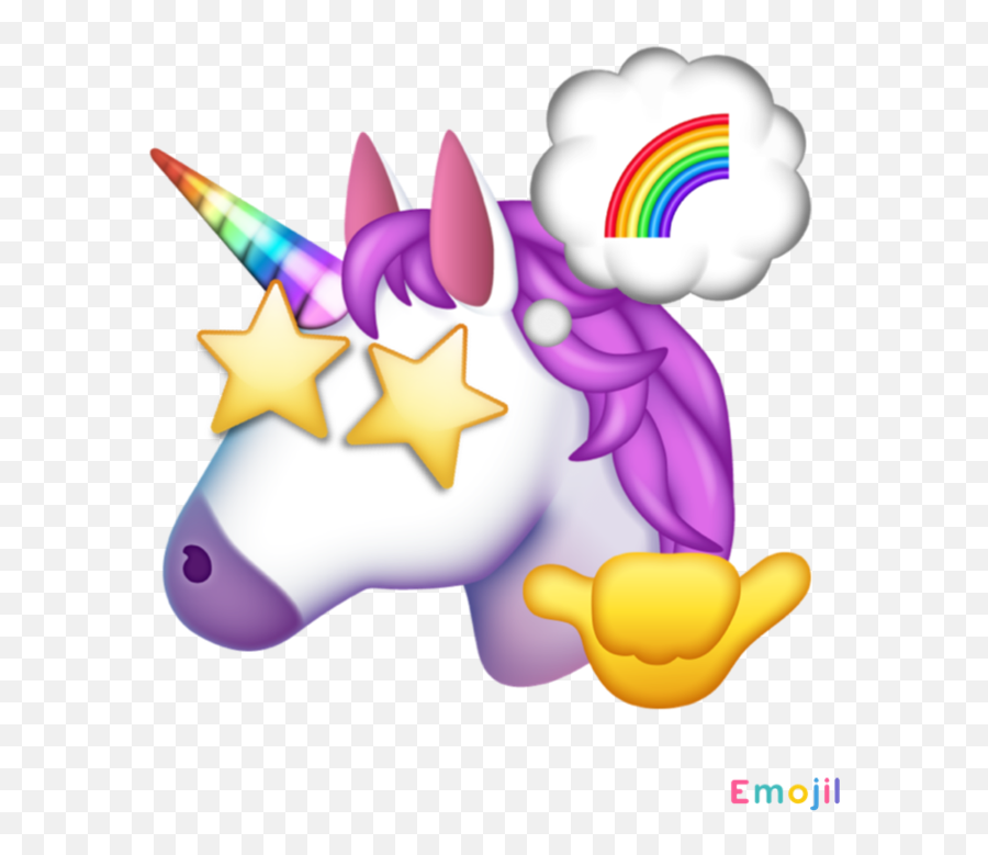 Unicorn Emoji,Emojil