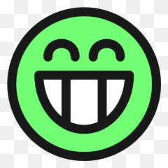 Smiley Face Emotions Clip Art N3 Free Image - Green Very Happy Emoji