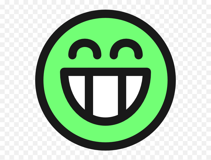 Smiley Face Emotions Clip Art N3 Free Image - Green Very Happy Face Emoji,Emotions Face
